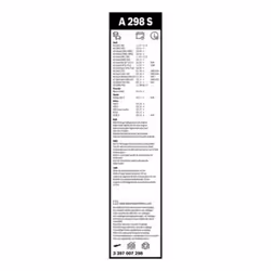 Tergicristallo per parabrezza BOSCH 3 397 007 298, Aerotwin A298S Lunghezza 600+500mm, 2 Pezzo - Vista aggiuntiva 7