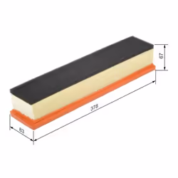 Filtro aria BOSCH F 026 400 051 - Vista aggiuntiva 6
