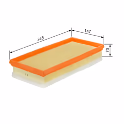 Filtro aria BOSCH F 026 400 058 - Vista aggiuntiva 6