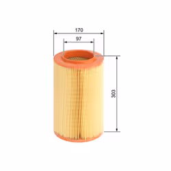 Filtro aria BOSCH F 026 400 059 - Vista aggiuntiva 7
