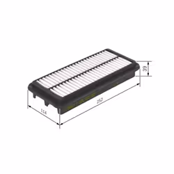 Filtro aria BOSCH F 026 400 060 - Vista aggiuntiva 5