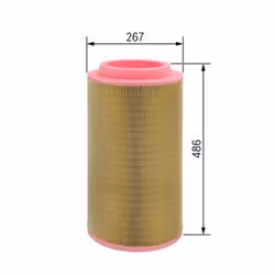 Filtro aria BOSCH F 026 400 068 - Vista aggiuntiva 4