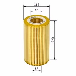 Filtro olio BOSCH F 026 407 045 - Vista aggiuntiva 4