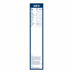 Tergicristallo per parabrezza BOSCH 3 397 011 354, Twin 420U Lunghezza 425mm, anteriore, 1 Pezzo - Vista aggiuntiva 6