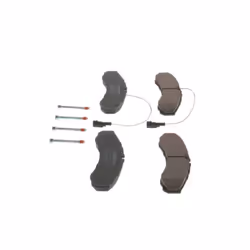Set di pastiglie freno BOSCH 0 986 494 239 - Vista aggiuntiva 2
