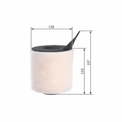 Filtro aria BOSCH F 026 400 095 - Vista aggiuntiva 5