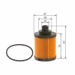 Filtro olio BOSCH F 026 407 067 - Vista aggiuntiva 6