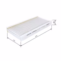 Filtro cabina BOSCH 1 987 432 206 - Vista aggiuntiva 4