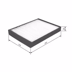 Filtro cabina BOSCH 1 987 432 221 - Vista aggiuntiva 7