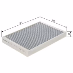 Filtro cabina BOSCH 1 987 432 405 - Vista aggiuntiva 6