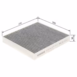Filtro cabina BOSCH 1 987 432 416 - Vista aggiuntiva 5