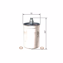 Filtro carburante BOSCH 0 986 AF8 093 - Vista aggiuntiva 7