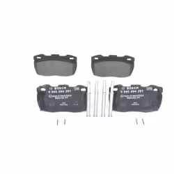 Set di pastiglie freno BOSCH 0 986 494 291, posteriore - Vista aggiuntiva 4