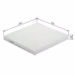 Filtro cabina BOSCH 1 987 432 065 - Vista aggiuntiva 6