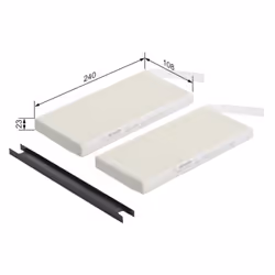 Filtro cabina BOSCH 1 987 432 078 - Vista aggiuntiva 5