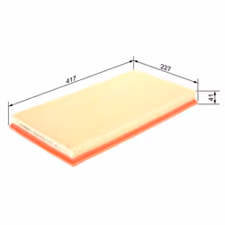 Filtro aria BOSCH F 026 400 122 - Vista aggiuntiva 5