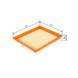 Filtro aria BOSCH F 026 400 153 - Vista aggiuntiva 7