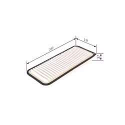 Filtro aria BOSCH F 026 400 154 - Vista aggiuntiva 6