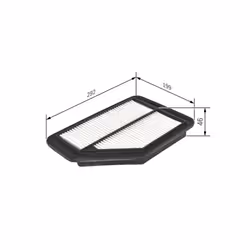 Filtro aria BOSCH F 026 400 159 - Vista aggiuntiva 7