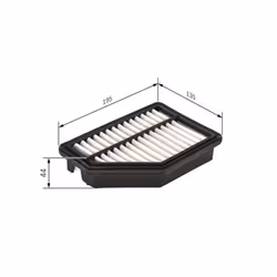 Filtro aria BOSCH F 026 400 161 - Vista aggiuntiva 7