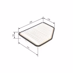 Filtro aria BOSCH F 026 400 162 - Vista aggiuntiva 5