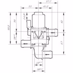 Valvola di controllo del refrigerante BOSCH 1 147 412 207 - Vista aggiuntiva 4