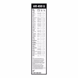 Tergicristallo per parabrezza BOSCH 3 397 008 933, Aerotwin Retrofit AR450U, 450mm, 1 Pezzo - Vista aggiuntiva 6