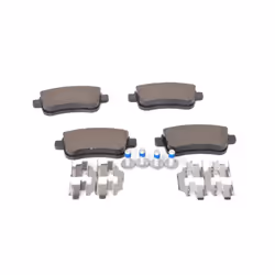 Set di pastiglie freno BOSCH 0 986 494 384, posteriore - Vista aggiuntiva 6