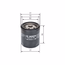 Filtro olio BOSCH F 026 407 085 - Vista aggiuntiva 6