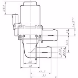 Valvola di controllo del refrigerante BOSCH 1 147 412 218 - Vista aggiuntiva 4