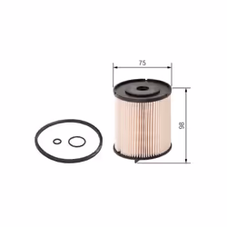 Filtro carburante BOSCH F 026 402 084 - Vista aggiuntiva 5