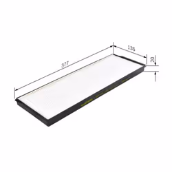 Filtro cabina BOSCH 1 987 431 172 - Vista aggiuntiva 5