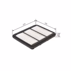 Filtro aria BOSCH F 026 400 167 - Vista aggiuntiva 5