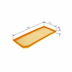 Filtro aria BOSCH F 026 400 178 - Vista aggiuntiva 6