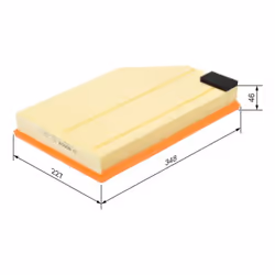 Filtro aria BOSCH F 026 400 181 - Vista aggiuntiva 7
