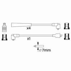 Indice: 0 986 356 734. Numero del Produttore: 0 986 356 734. Produttore: BOSCH.