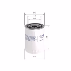 Filtro olio BOSCH F 026 407 121 - Vista aggiuntiva 5