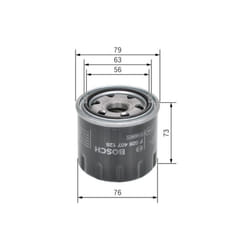 Filtro olio BOSCH F 026 407 128