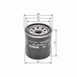 Filtro olio BOSCH F 026 407 130 - Vista aggiuntiva 6