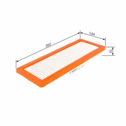 Filtro aria BOSCH F 026 400 219 - Vista aggiuntiva 6