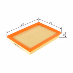Filtro aria BOSCH F 026 400 222 - Vista aggiuntiva 6