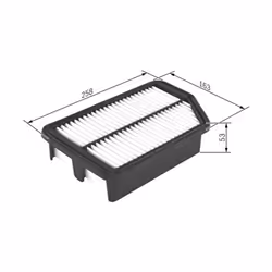 Filtro aria BOSCH F 026 400 228 - Vista aggiuntiva 6