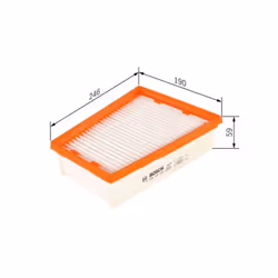 Filtro aria BOSCH F 026 400 229 - Vista aggiuntiva 4