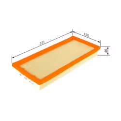 Filtro aria BOSCH F 026 400 258 - Vista aggiuntiva 6