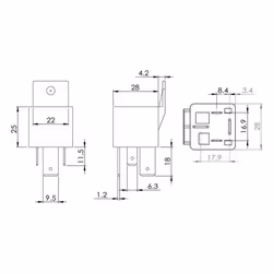 Unità di controllo, tempo di incandescenza BOSCH 0 986 AH0 080 - Vista aggiuntiva 6