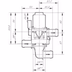 Valvola di controllo del refrigerante BOSCH 1 147 412 211 - Vista aggiuntiva 4