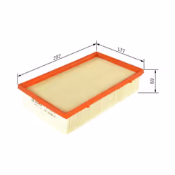 Filtro aria BOSCH F 026 400 287 - Vista aggiuntiva 7