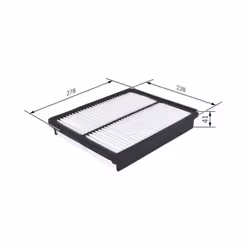 Filtro aria BOSCH F 026 400 292 - Vista aggiuntiva 5