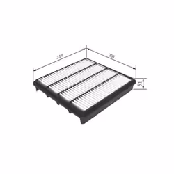 Filtro aria BOSCH F 026 400 296 - Vista aggiuntiva 5