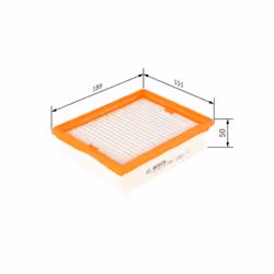 Filtro aria BOSCH F 026 400 304 - Vista aggiuntiva 7